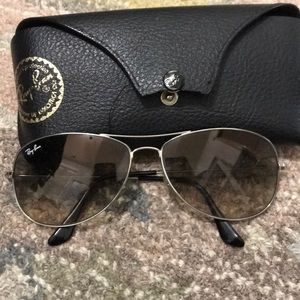 Ray-Ban small aviator silver/blue